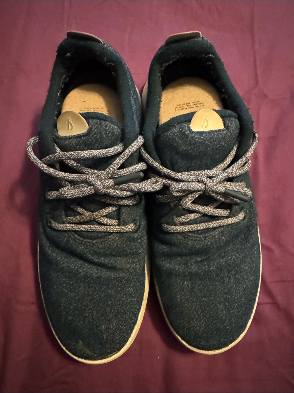 Men’s Allbirds wool runners size 10 teal/aqua